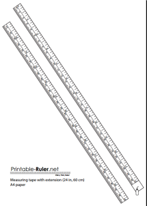 ruler easy printables